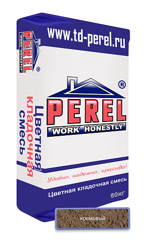 Кремовая кладочная смесь Perel SL 0040 50 кг