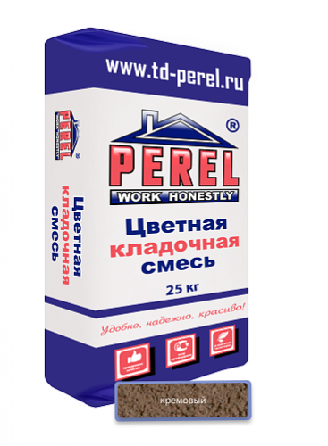 Кремовая кладочная смесь Perel VL 0240 25 кг